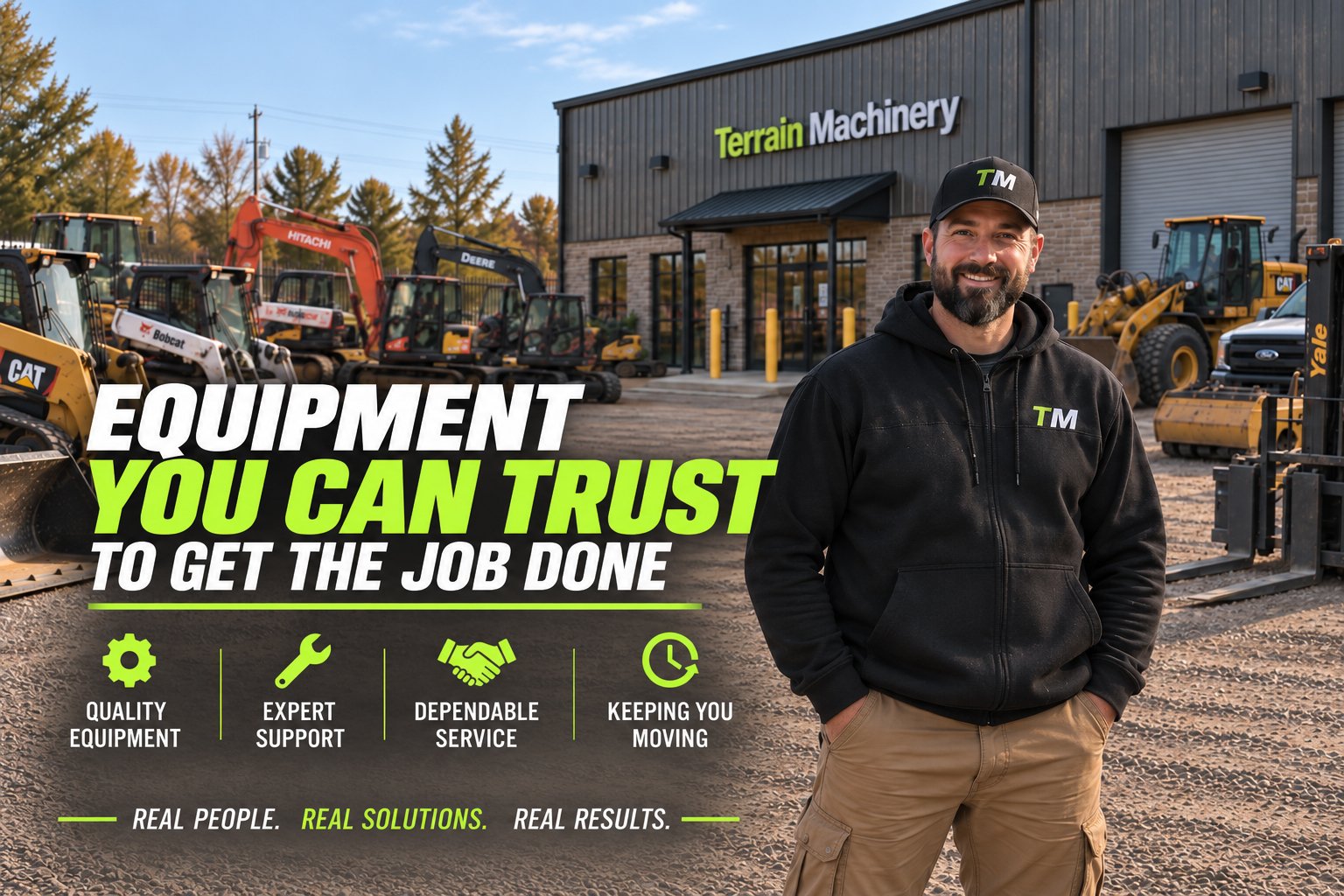 Terrain Machinery — equipment you can trust to get the job done