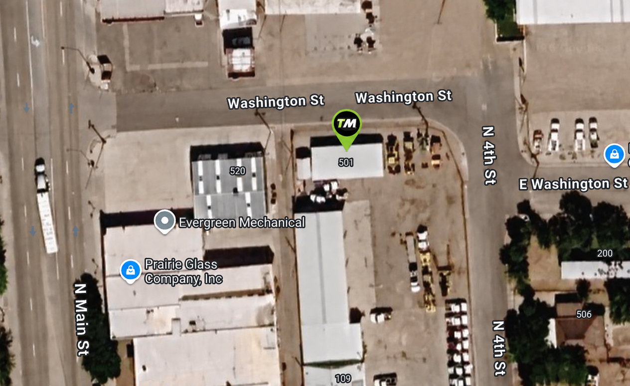 Terrain Machinery location map — 501 N 4th St, Lamar, CO